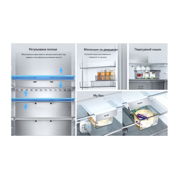 Холодильник LG GC-B509EMKM изображение 5