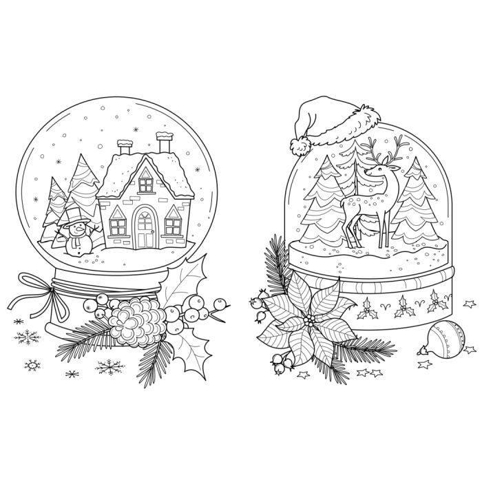 Книга Велика книга розмальовок. Різдво - Ю.В. Каспарова Ранок (9789667617592) изображение 4