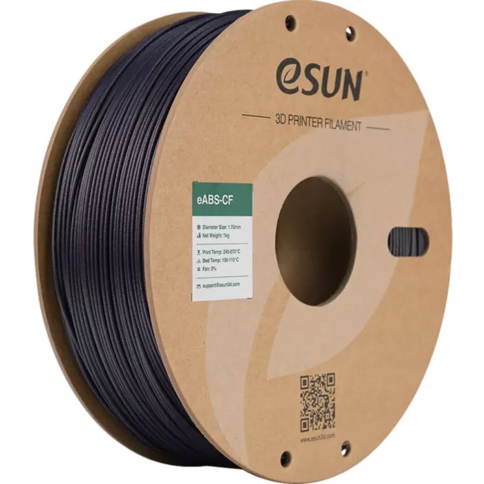 Пластик для 3D-принтера eSUN EABS-CF 1,75mm 1kg DARK PURPLE (EABS-CF-P175AZ1)