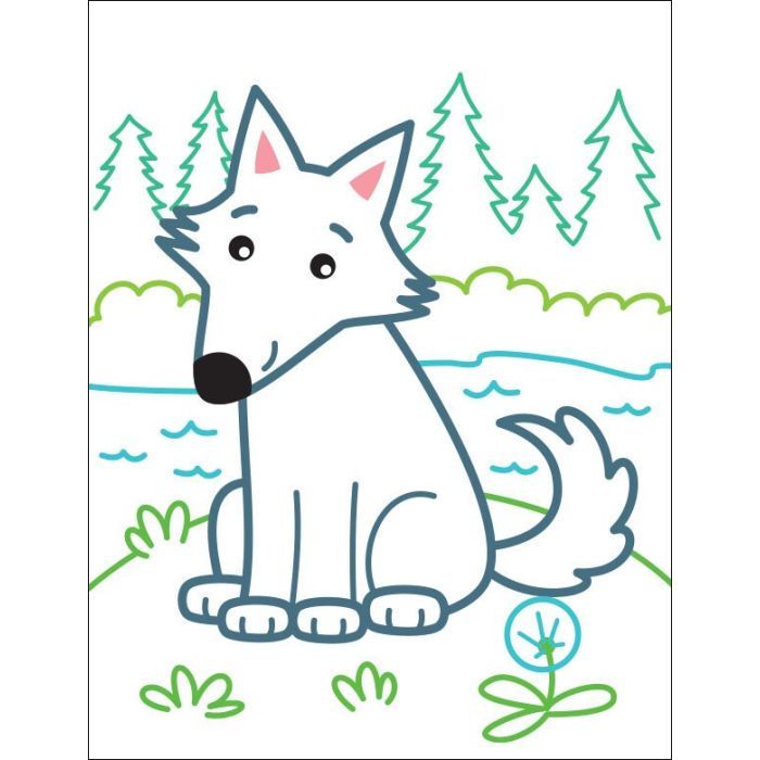 Книга Кольорові зафарбовки. Лисичка - Н. Коваль Активний розвиток талантів (9789667506414) зображення 3