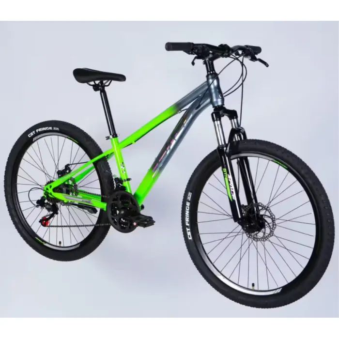 Велосипед Space 26" MARS DD FR рама-13" ST 2026 зелено-сріблястий (OPS-SP-26-076) зображення 2