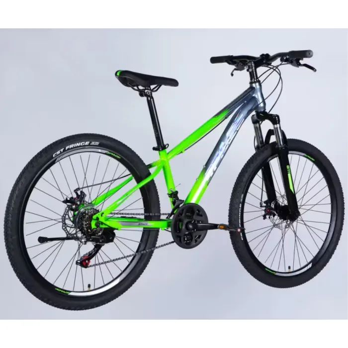 Велосипед Space 26" MARS DD FR рама-13" ST 2026 зелено-сріблястий (OPS-SP-26-076) зображення 3