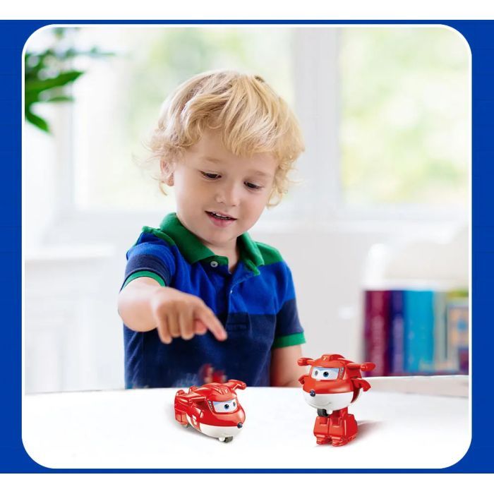 Фигурка Super Wings трансформер Transform-a-Bots Джетт (Jett) (EU780010) изображение 10