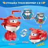 Фигурка Super Wings трансформер Transform-a-Bots Джетт (Jett) (EU780010) изображение 4