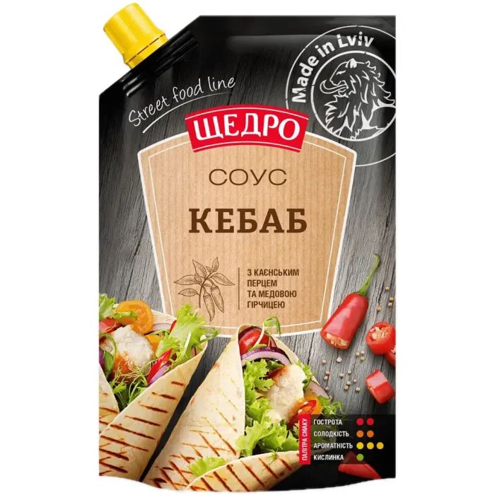 Соус Щедро Кебаб 180 г (4823097412275)