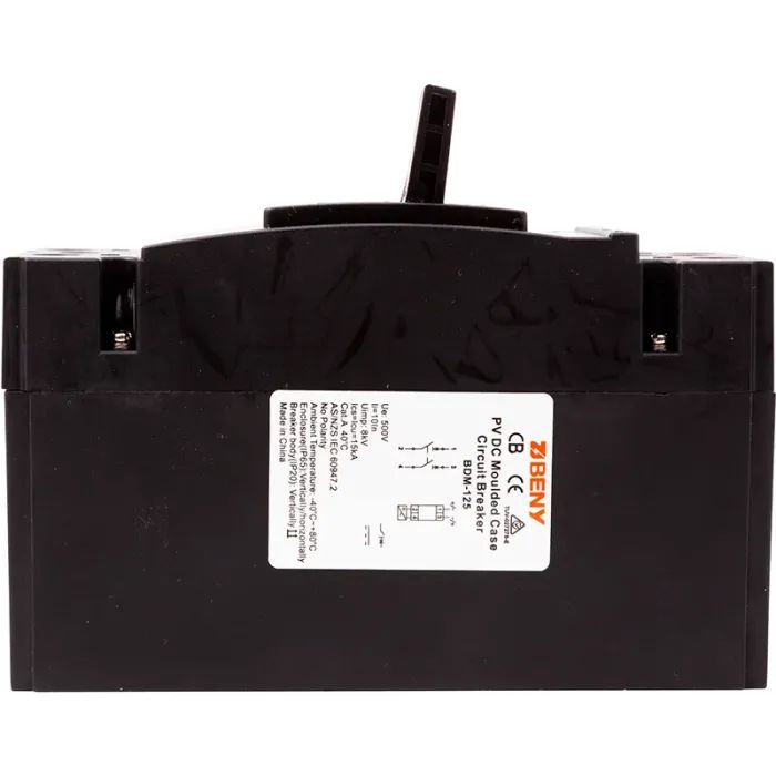 Автоматичний вимикач BENY BDM-125 (NV822621) зображення 3