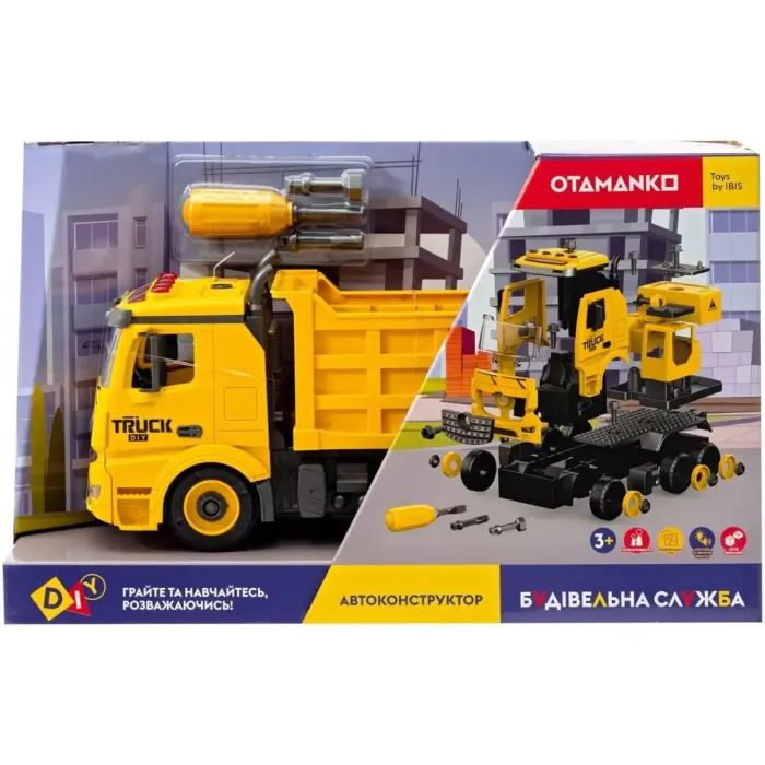 Конструктор Otamanko АВТОКОНСТРУКТОР Самосвал (YW9070D) изображение 12