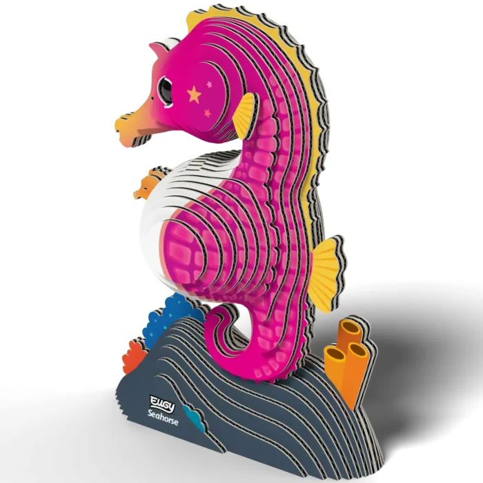 Пазл Eugy 3D Зоопарк Морской конек (XEG-141) изображение 4