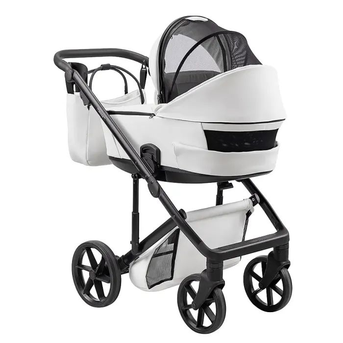 Коляска Adamex 2 в 1 Dolce Eco SA-15 рожева пудра (681945) изображение 6