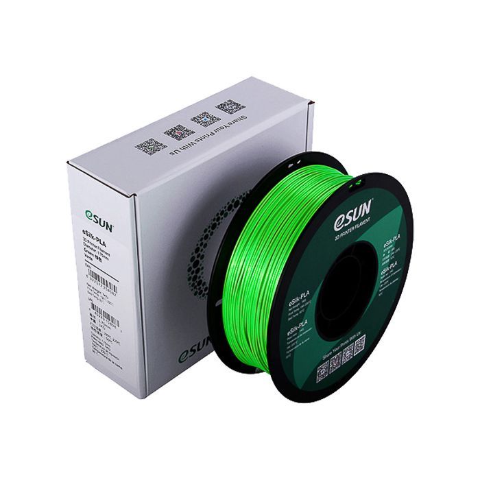 Пластик для 3D-принтера eSUN ePLA-Silk 1,75mm 1kg GREEN (EPLA-SILK-P175G1) изображение 2