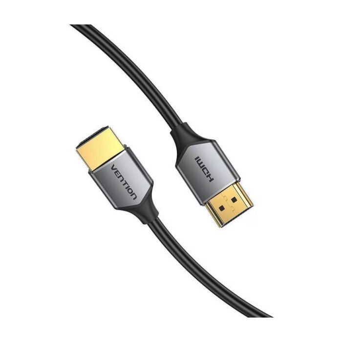 Кабель мультимедийный HDMI M to HDMI M 1.0m V2.0 4K60Hz PVC gray Vention (ALEHF) изображение 4