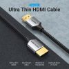 Кабель мультимедийный HDMI M to HDMI M 1.0m V2.0 4K60Hz PVC gray Vention (ALEHF) изображение 5