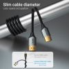 Кабель мультимедийный HDMI M to HDMI M 1.0m V2.0 4K60Hz PVC gray Vention (ALEHF) изображение 6