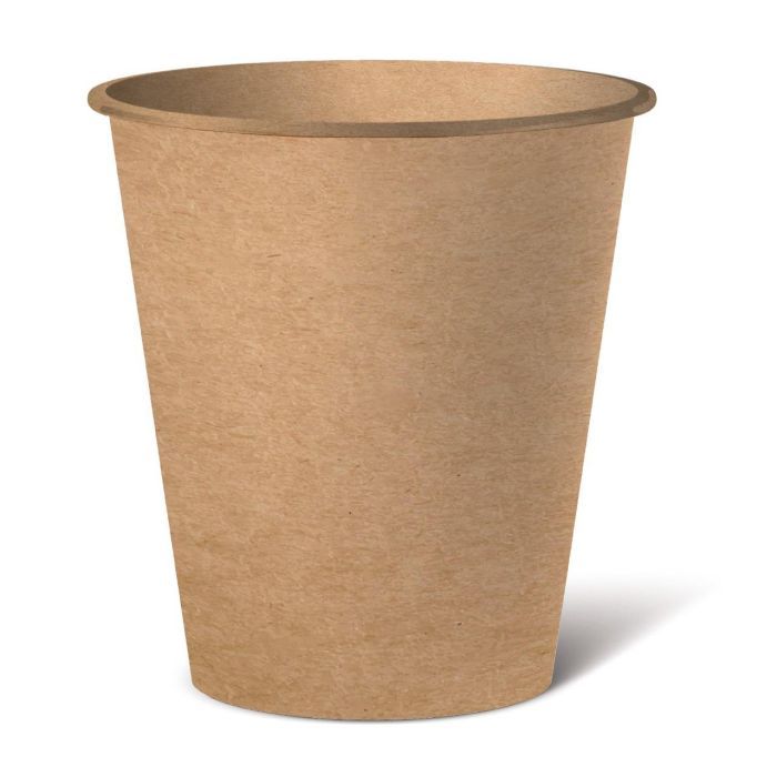 Стаканы одноразовые Україна бумажные 250 мл крафт 50 шт (CUP250 Kraft)