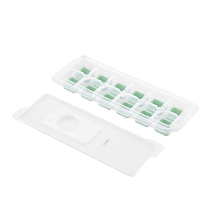 Форма для льоду Ardesto Fresh, 26х9.5х3.5см, силікон, пластик, бежевий (AR3595BE) зображення 6