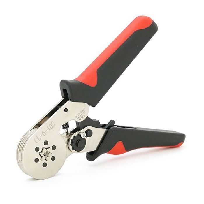 Затискач для клем Voltronic CI-6-10S, 0.25–6 mm², black-red (CI-6-10S)