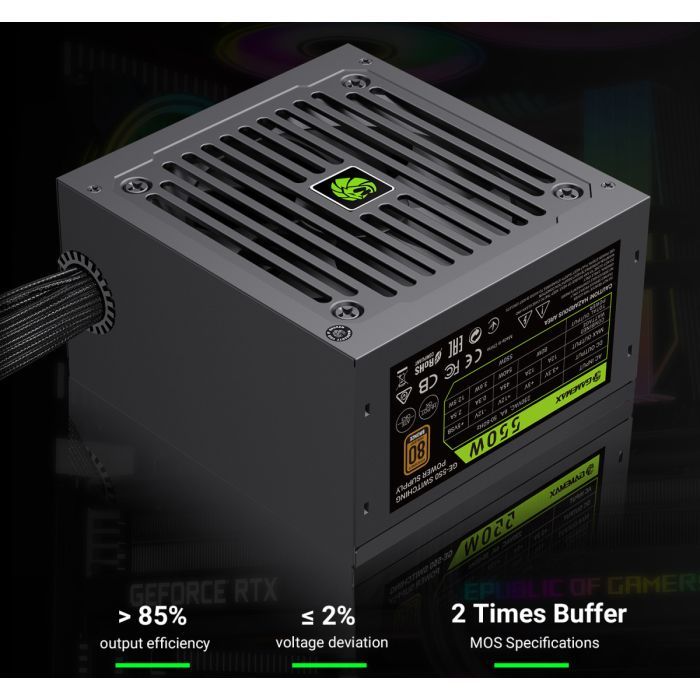 Блок питания Gamemax 550W (GE-550) изображение 11