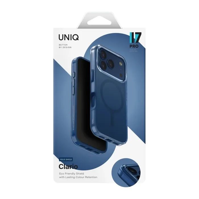 Чехол для мобильного телефона Uniq iPhone 17 Pro Clario Magclick Charging orange (8886463694817) изображение 4