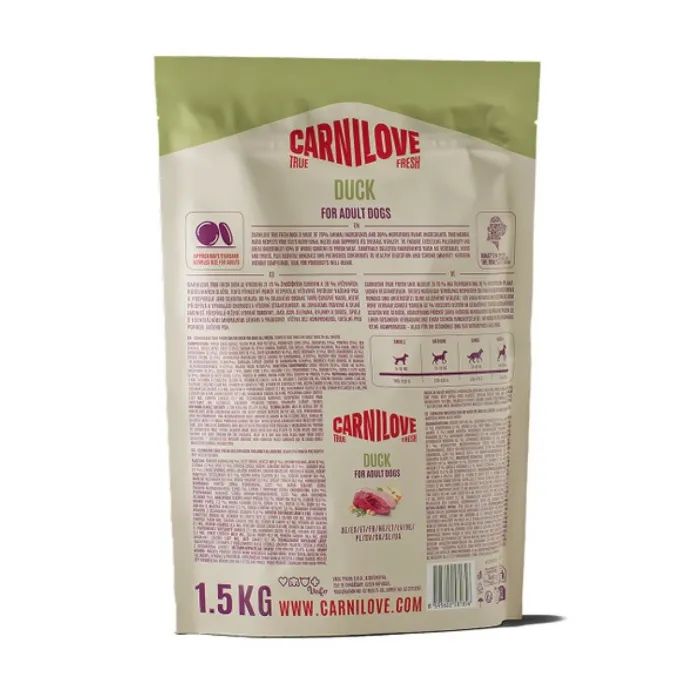 Сухий корм для собак Carnilove True Fresh Duck 4 кг (8595602581870) зображення 2
