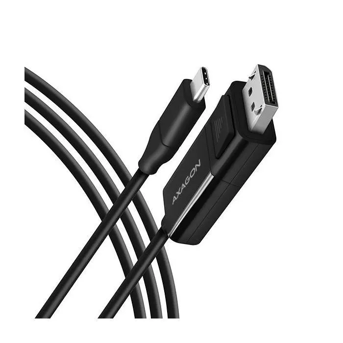Кабель мультимедійний USB-C to DisplayPort M 1.8m 4K60Hz black AXAGON (RVC-DPC)