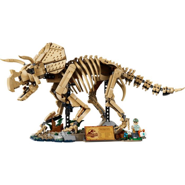 Конструктор LEGO Jurassic Park Окаменелости динозавров: Трицератопс (77985) изображение 3