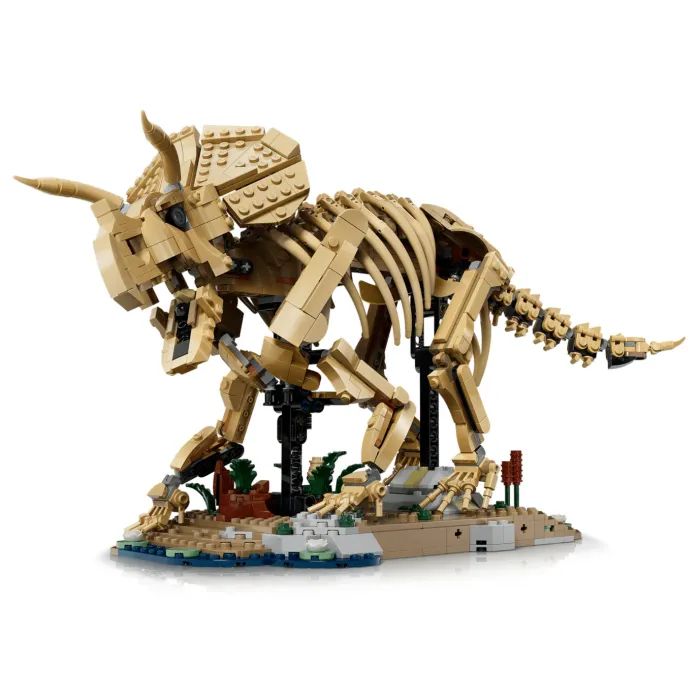 Конструктор LEGO Jurassic Park Окаменелости динозавров: Трицератопс (77985) изображение 4