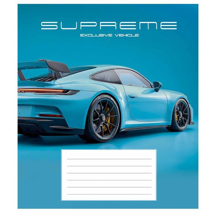 Зошит Школярик Star Supreme vehicle 18 аркушів лінія (018-3691L) зображення 2