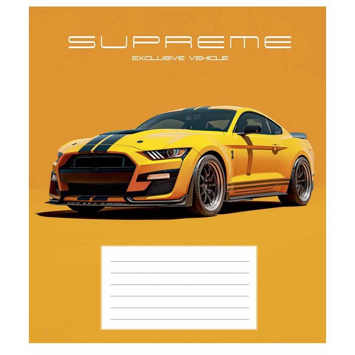 Зошит Школярик Star Supreme vehicle 18 аркушів лінія (018-3691L) зображення 3