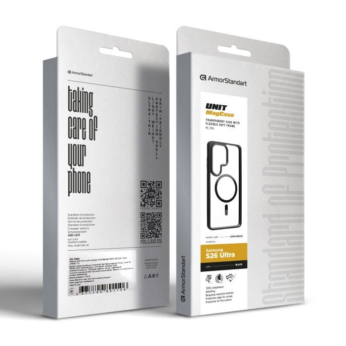 Чехол для мобильного телефона Armorstandart Unit MagCase Samsung S26 Ultra 5G Black (ARM88809) изображение 6