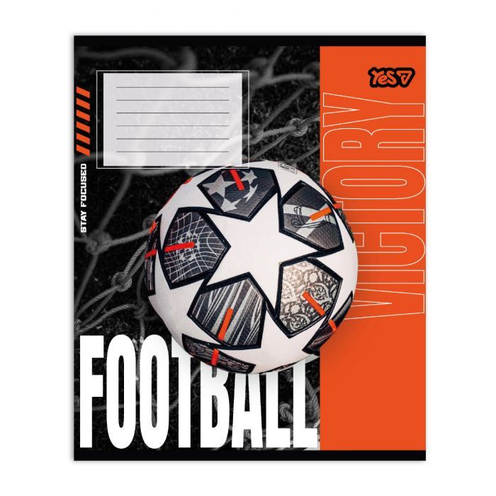 Зошит Yes Football energy А5 18 аркушів лінія (768797) зображення 4