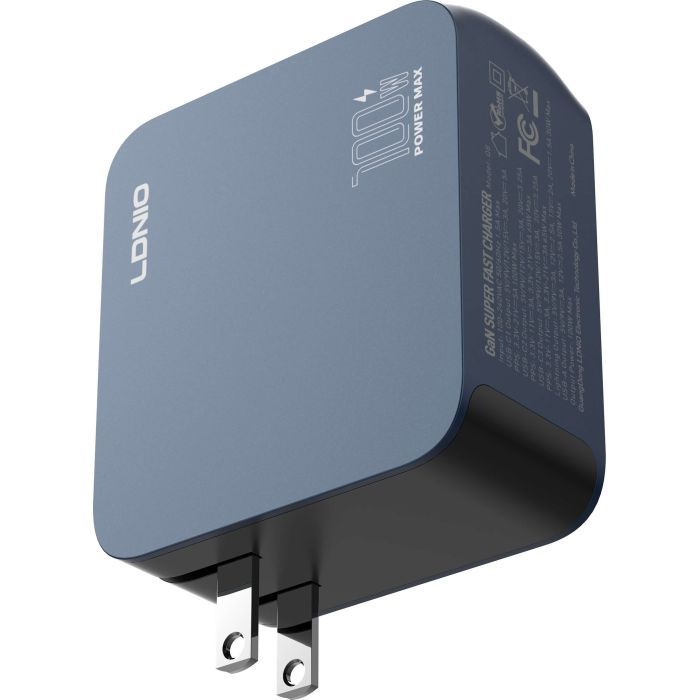 Зарядное устройство LDNIO 3xUSB-C PD100W + 1xLightning + 1xUSB GaN (Q8) изображение 4
