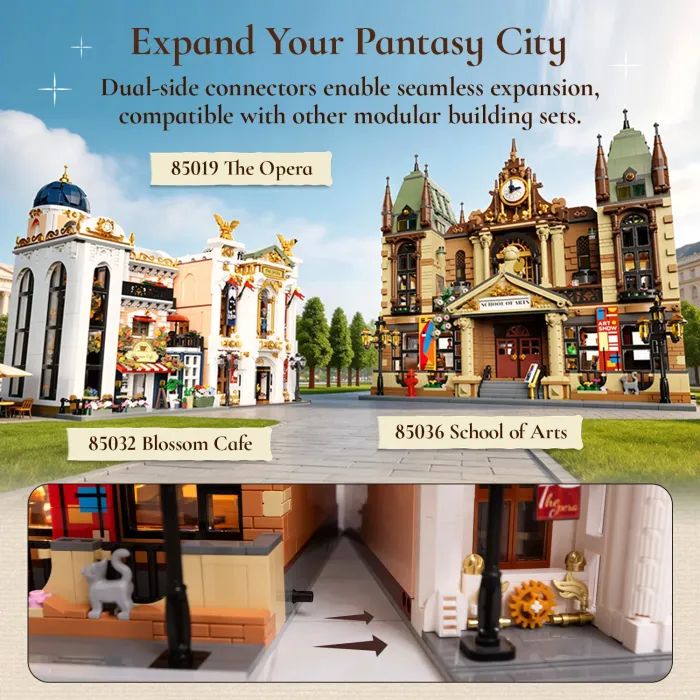Конструктор Pantasy Школа искусств (85036) изображение 9