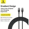 Дата кабель USB-C to USB-C 1.0m 100W black Baseus (P10374902111-00) изображение 4