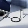 Дата кабель USB-C to Lightning 1.0m PD30W silicone BX123 Leya black BOROFONE (6941991124174) изображение 5