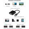 Перехідник HDMI M to VGA F 1920x1080 60Hz black Ugreen (UGR-90813) зображення 3