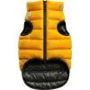 Курточка для тварин Airy Vest двостороння жовто-чорна M50 (1566)