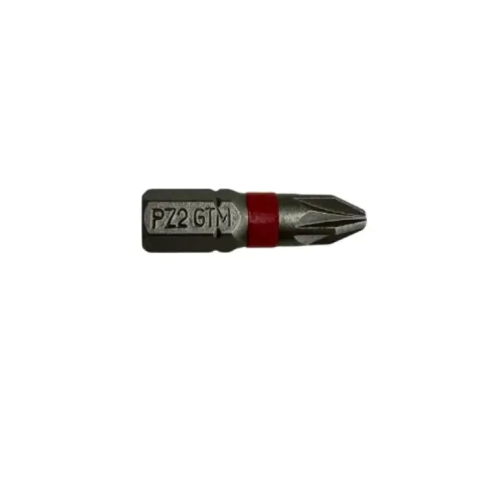 Набор бит GTM PZ2, 25мм, 20шт. (SB-Z2-25K) изображение 2