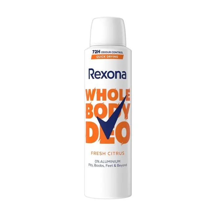 Дезодорант Rexona Для всего тела Цитрусовая свежесть 150 мл (8720181669736)