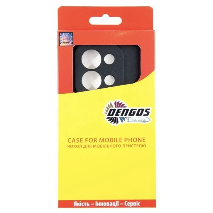 Чехол для мобильного телефона Dengos Case + Cross-body Strap Xiaomi Redmi 15C Black+Purple (DG-KM-CCRB-48) изображение 4