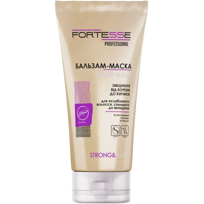 Кондиционер для волос Fortesse Professional Strong & Thick Balm-Mask 200 мл (4823115501547)