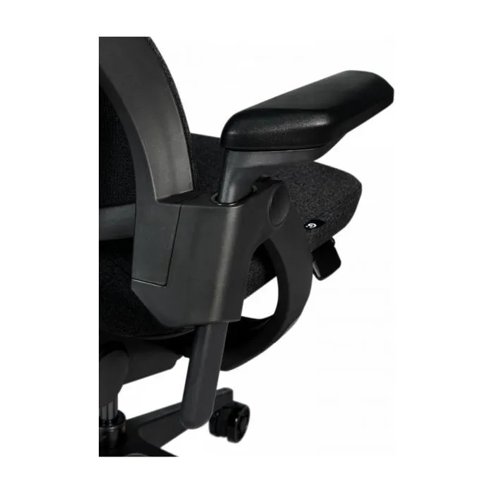 Офісне крісло GT Racer B-6314 Black (B-6314 Fabric Black/Black) зображення 10