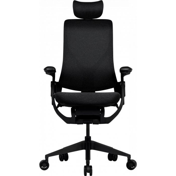 Офісне крісло GT Racer B-6314 Dark Gray/Gray (B-6314 Fabric Dark Gray/Gray) зображення 2