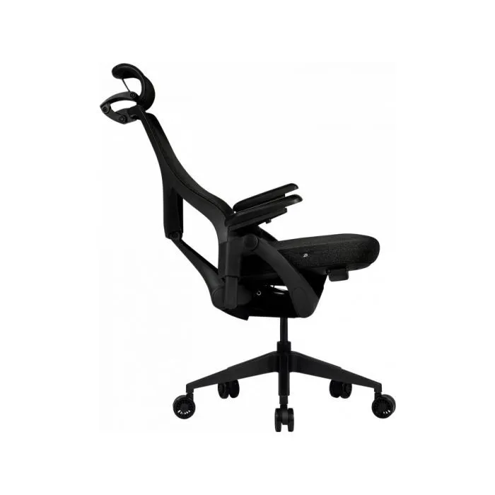 Офісне крісло GT Racer B-6314 Black (B-6314 Fabric Black/Black) зображення 4