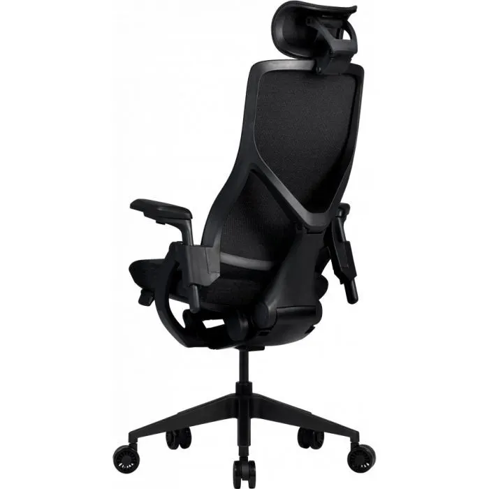 Офісне крісло GT Racer B-6314 Black (B-6314 Fabric Black/Black) зображення 5