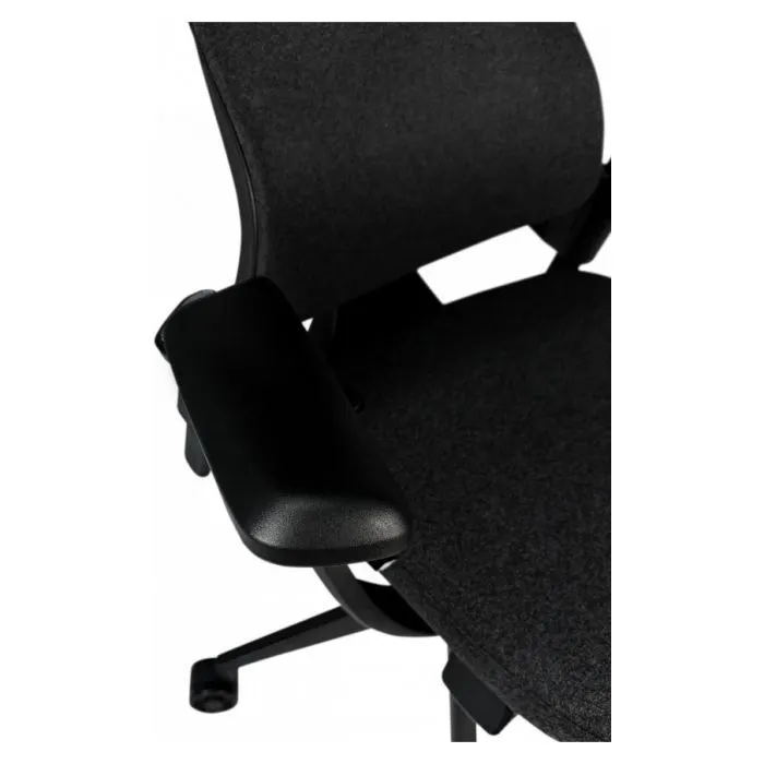 Офісне крісло GT Racer B-6314 Black (B-6314 Fabric Black/Black) зображення 9