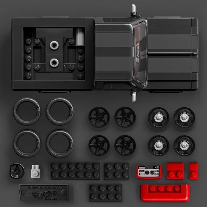 Конструктор Mattel Brick Shop Speed Chevy '83 Silverado (JKG42) изображение 4