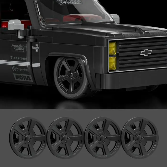Конструктор Mattel Brick Shop Speed Chevy '83 Silverado (JKG42) изображение 5