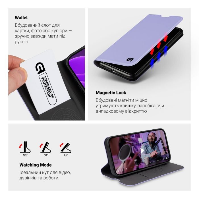 Чехол для мобильного телефона Armorstandart OneFold Case Samsung S26 FE 5G Black (ARM91885) изображение 4