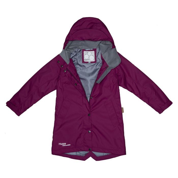 Куртка детская Huppa JANELLE 18020010 бордовый 80034 134 (4741468750200) изображение 4