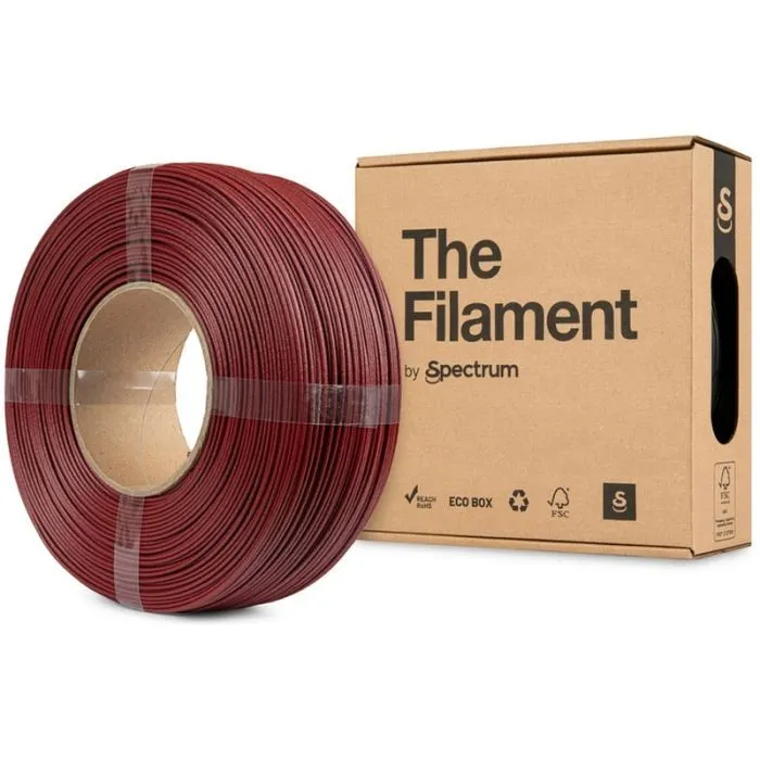 Пластик для 3D-принтера The Filament ASA CF 1.75mm 1kg ReFill Red (TF-24176) зображення 3